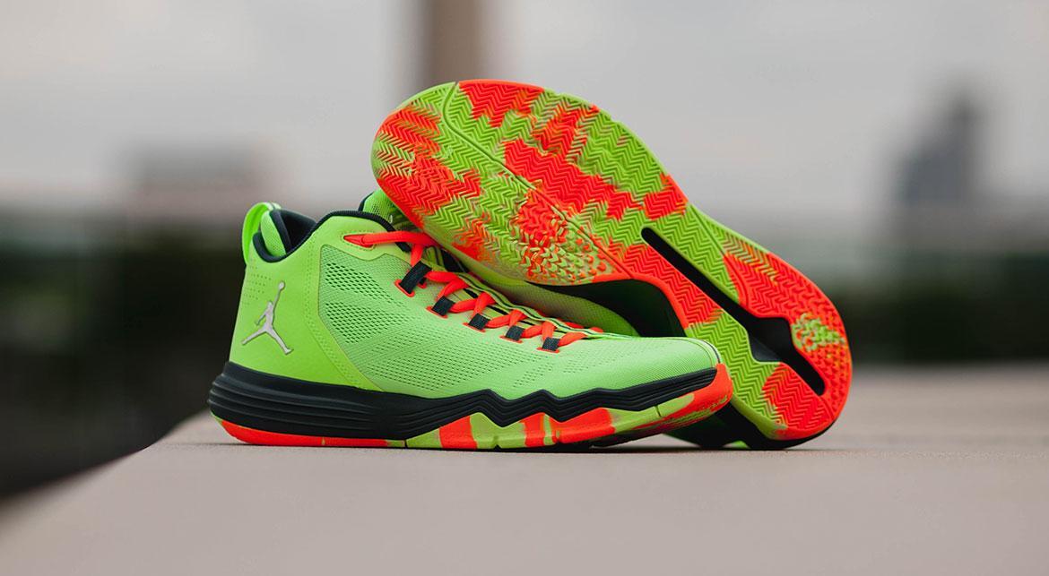 Jordan cp3 green on sale